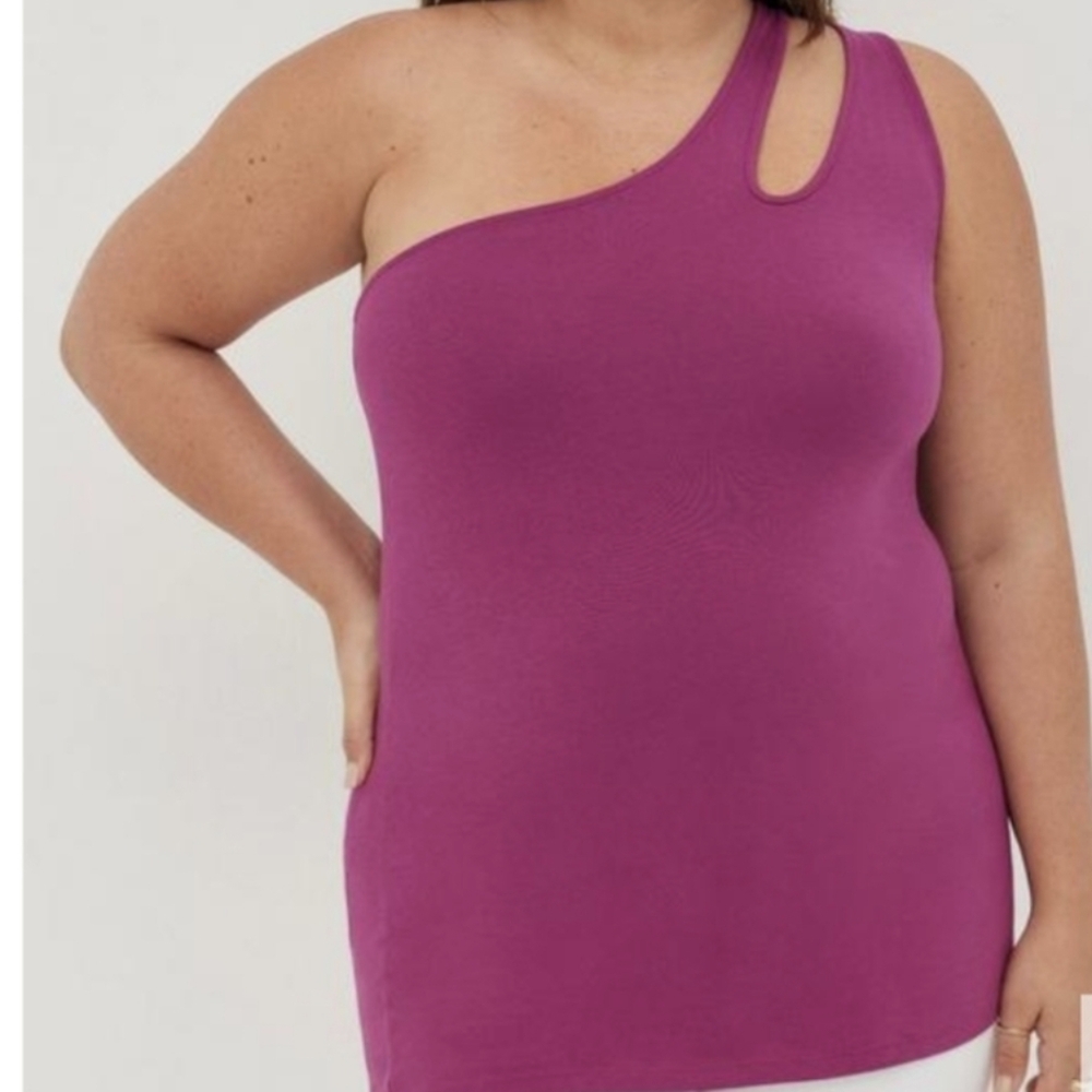 Torrid OneShoulder Tank 3x/22-24